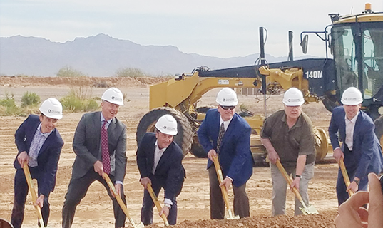 Edgecore groundbreaking ceremony - companies choose Greater Phoenix