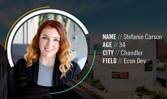 What do you love most about living in Greater Phoenix?I love how accessible it is to anywhere else I want to go. I travel back to California often to visit family and it's a short 5-hour drive.
