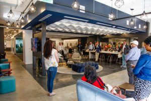 The City of Phoenix's Community and Economic Development Department led a walking tour of the northern portion of PHX Core for our Ambassadors, stopping at 11 innovative hubs in Downtown Phoenix.