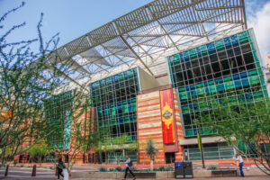The City of Phoenix's Community and Economic Development Department led a walking tour of the northern portion of PHX Core for our Ambassadors, stopping at 11 innovative hubs in Downtown Phoenix.