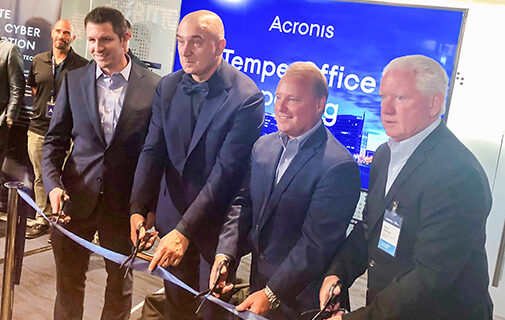 Acronis announced the opening of its new office in Tempe which will feature a cutting-edge research and development office, as well as Acronis’ largest and fastest growing data center operations space.