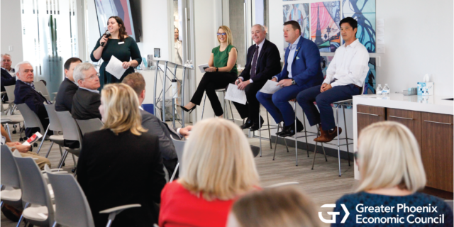 Greater Phoenix's economic momentum and technological advancementsis are growing at a rapid pace. Learn more about this from our Ambassador panelists.