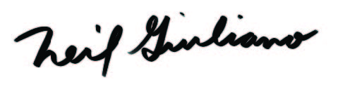 Neil Giuliano signature