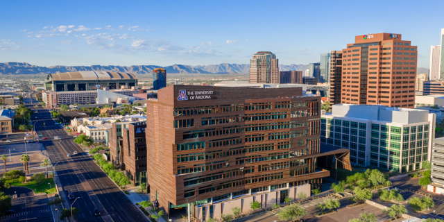 The University of Arizona medical center in downtown Phoenix