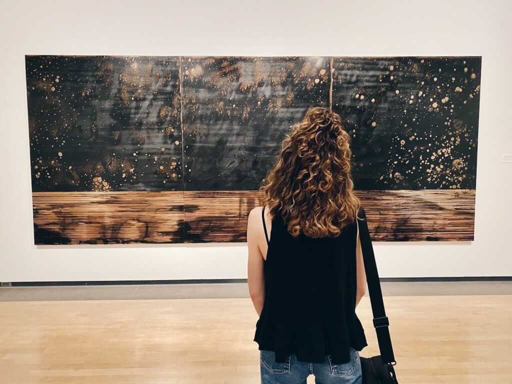 observing art at the Phoenix Art Museum