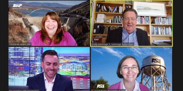 Phoenix water experts speak during a Zoom regional report.