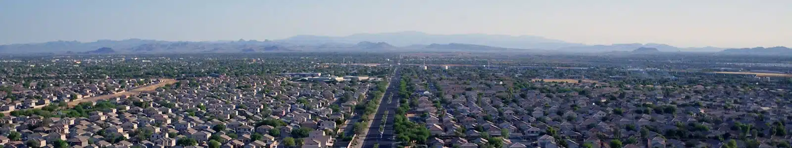 El Mirage, AZ arial view of residential area