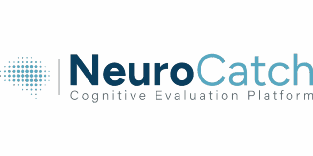 NeuroCatch logo written with different shades of blue font.