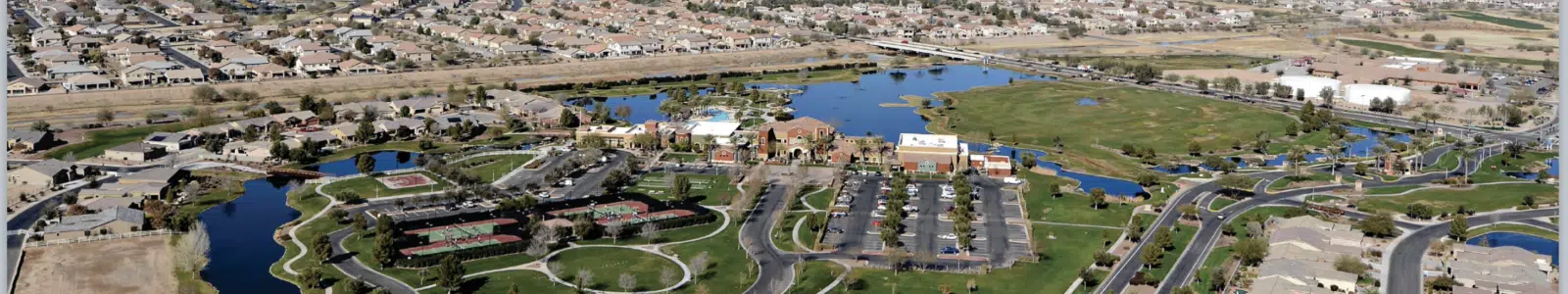 arial view of Maricopa City, AZ